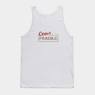 Fragile heart Tank Top